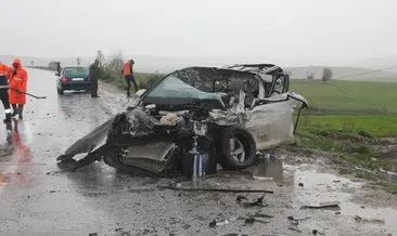 Tokat’ta korkunç kaza: 1 ölü, 5 yaralı!