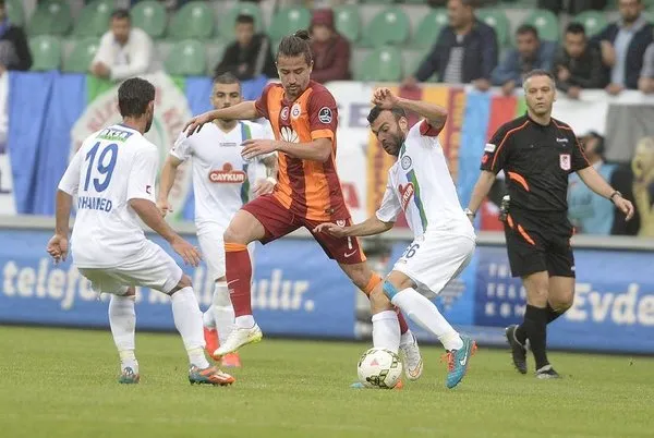 Galatasaray'da 18 yolcu