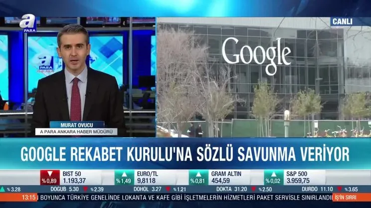 SON DAKİKA: Google Rekabet Kurulu'na sözlü savunma verdi