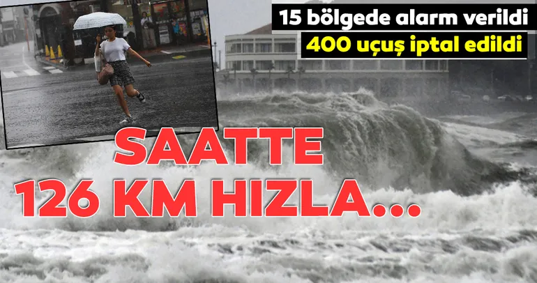 Krosa tayfunu Japonya’yı vurdu