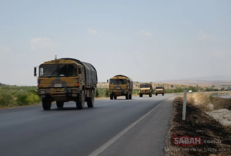 Suriye sınırına yığınak devam ediyor