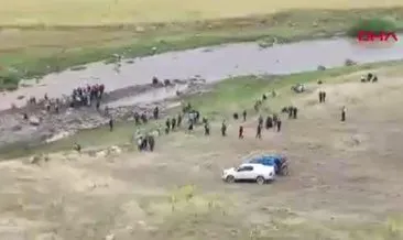 Hayvan otlatırken suya kapılan çobanın cansız bedenine ulaşıldı #erzurum