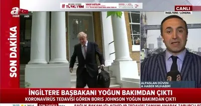İngiltere Başbakanı Boris Johnson yoğun bakımdan çıktı | Video