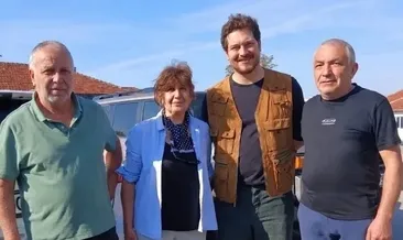 Kimi köy meydanında kimi de zeytinlikte! Ünlü isimlerin memleket halleri!