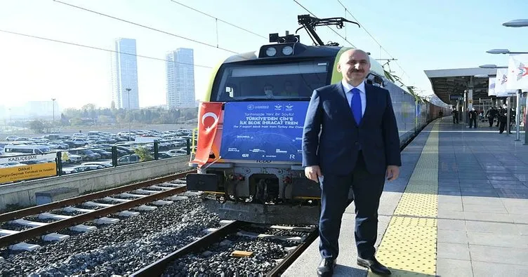 Bakan Karaismailoğlu: Asya ve Avrupa arasında demiryolu yük taşımacılığı alanında yeni bir çağ başladı