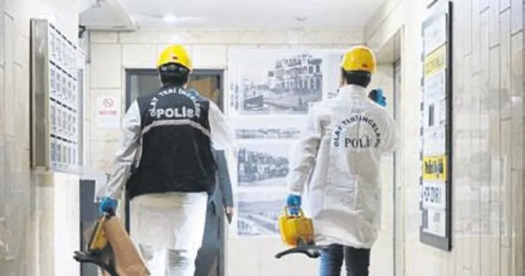 HDP binasında yangın paniği