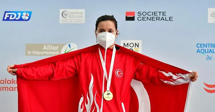 Milli yüzücü Deniz Şevin Şentuna dünya şampiyonu oldu!