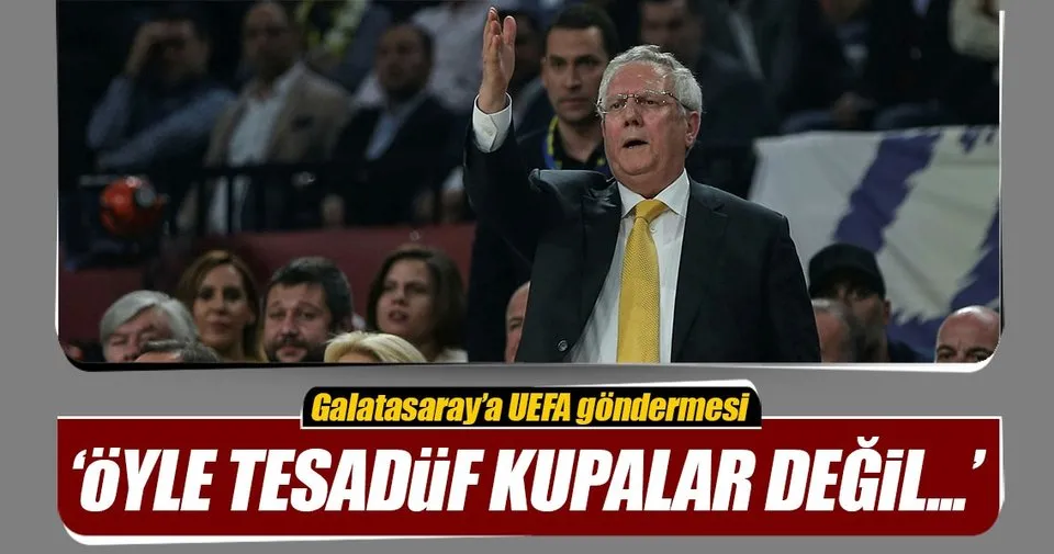 Aziz Yildirim Dan Galatasaray A Gonderme Sabah