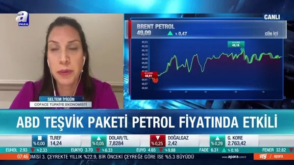 Seltem İyigün: Petrol fiyatları için beklentimiz 2021 için 50 dolar seviyelerinde