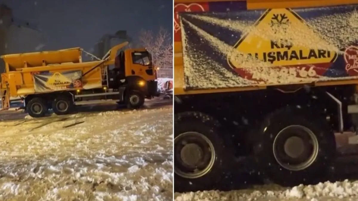 İBB kar ile mücadelede sınıfta kaldı! Maltepe’de İBB'nin kar küreme aracı bile yolda kaldı