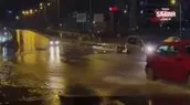 Ankara’da şiddetli yağış! Yollar çöktü, araçlar, ev ve iş yerleri hasar gördü