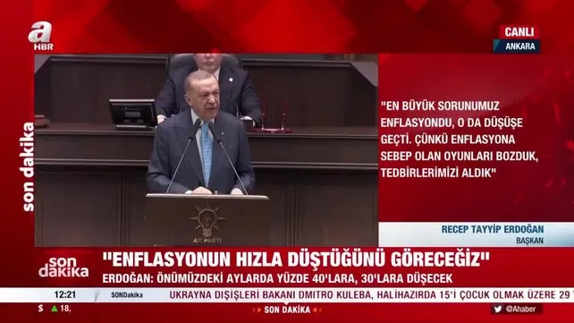 SON DAKİKA! Başkan Erdoğan seçim tarihi olarak 14 Mayıs'ı işaret etti | Video