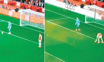 Arsenal-Bayern maçında skandal penaltı kararı!