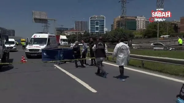Bahçelievler'de 'makas' faciası: Motosiklet sürücüsü bariyere çarptı, arkadaşı hayatını kaybetti | Video