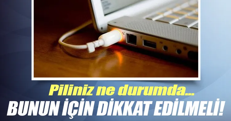 Laptop’unuzu günde kaç kez şarj ediyorsunuz?