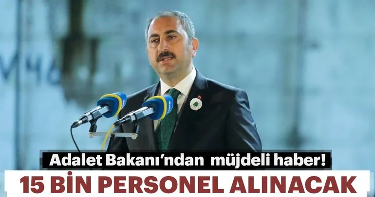 Adalet Bakanı Abdülhamit Gül’den flaş açıklama