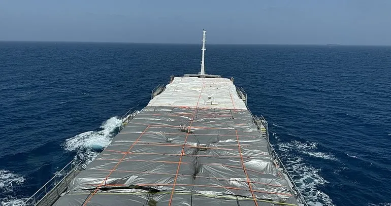 Türkiye’den Gazze’ye yardım götüren 9. gemi El-Ariş Limanı açıklarına ulaştı