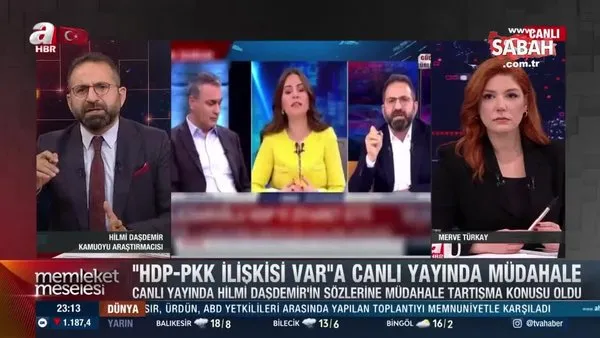 CHP-HDP/PKK ilişkisi hakkında konuşması Habertürk'te engellenmişti: Hilmi Daşdemir o anları anlattı... | VİDEO HABER