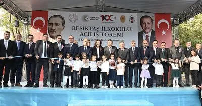 Pazarcık’ta Beşiktaş İlkokulu’nun açılışı gerçekleştirildi