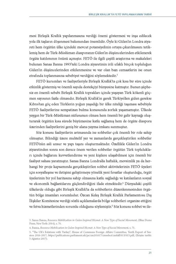 FETÖ'nün İngiltere yapılanması deşifre edildi