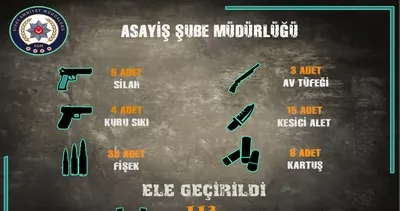 Sivas’ta bir ayda 139 kişi yakalandı