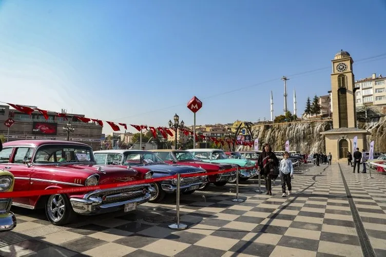 Ankara’da klasik otomobil sergisi