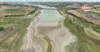 Sıcak havanın etkisini sürdürdüğü İstanbul’daki barajlarda son durum böyle görüntülendi | Video