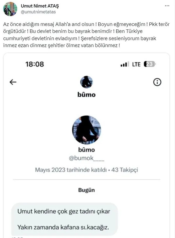Oğuzhan Uğur'un programında Kılıçdaroğlu'na soru soran gence tehdit: Yakında kafana sıkacağız