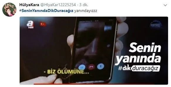 Cumhurbaşkanı Erdoğan'a dev destek! Senin yanında dik duracağız