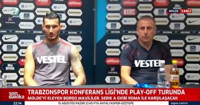 Trabzonspor Molde maçı sonrası Abdullah Avcı galibiyeti yorumladı!