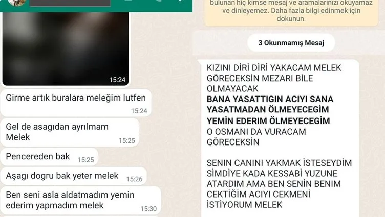 Eski sevgilisine WhatsApp’tan öyle mesajlar yolla ki: Melek Bezaroğlu soluğu karakolda aldı!