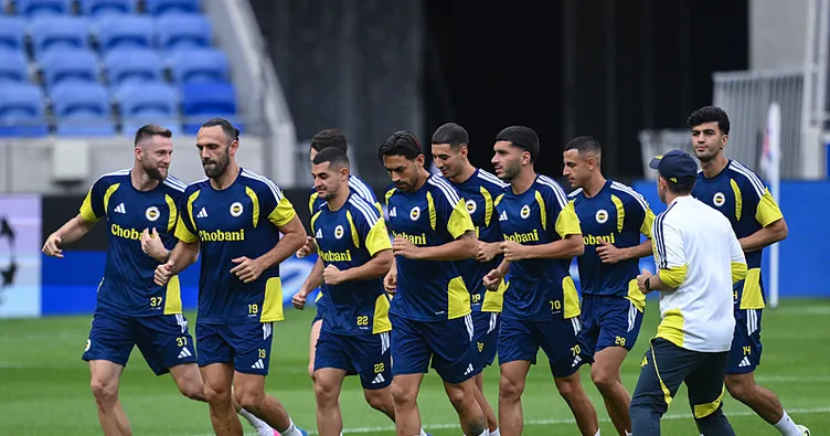 Fenerbahçe, Lyon maçına hazır!