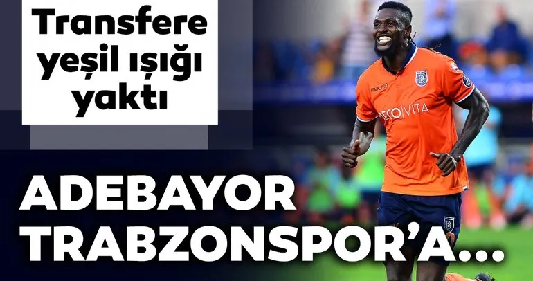 Emmanuel Adebayor’dan Trabzonspor’a yeşil ışık