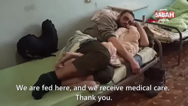Rusya, Azovstal'dan tahliye olan yaralı askerlerin görüntüsünü paylaştı | Video