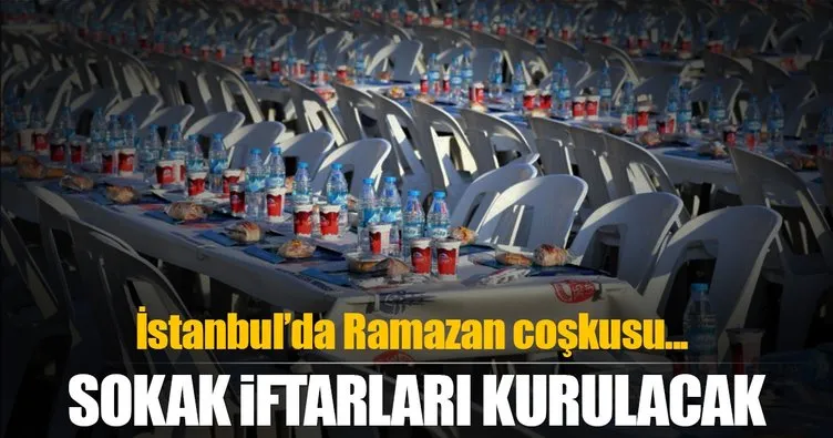 İstanbul’da ramazan coşkusu sokaklara taşacak