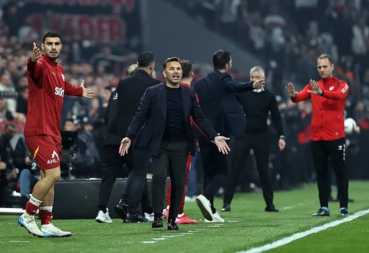 Son dakika: Beşiktaş - Galatasaray maçında tartışılan pozisyon! VAR devreye girdi ve Yasin Kol...