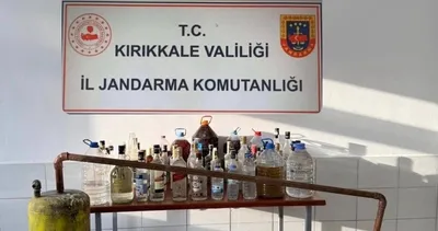 Jandarmadan kaçak içki operasyonu!