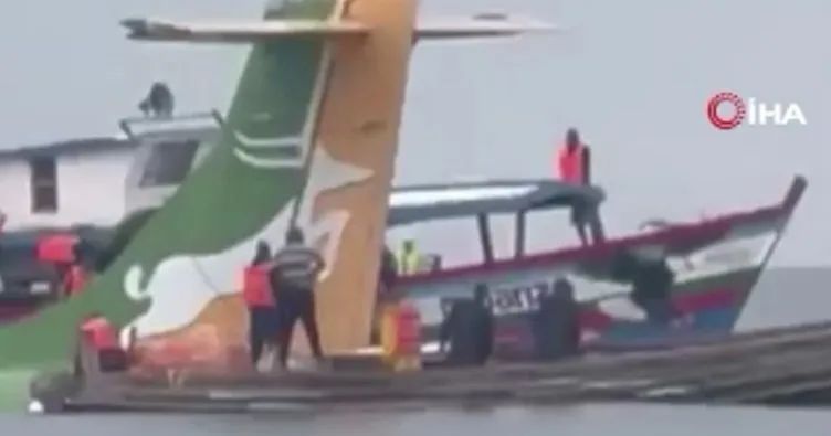 Son dakika | Tanzanya’da yolcu uçağı göle düştü! Arama-kurtarma çalışmaları devam ediyor