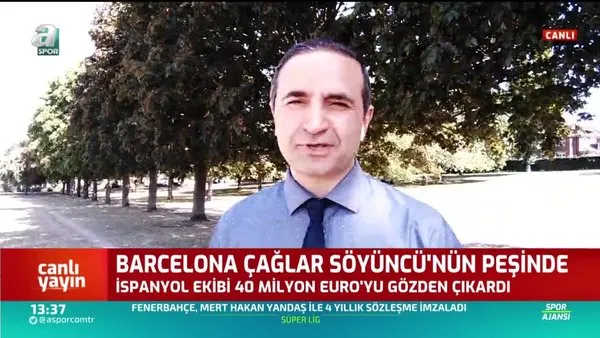 Barcelona Çağlar Söyüncü'yi istiyor! Teklif 40 milyon euro