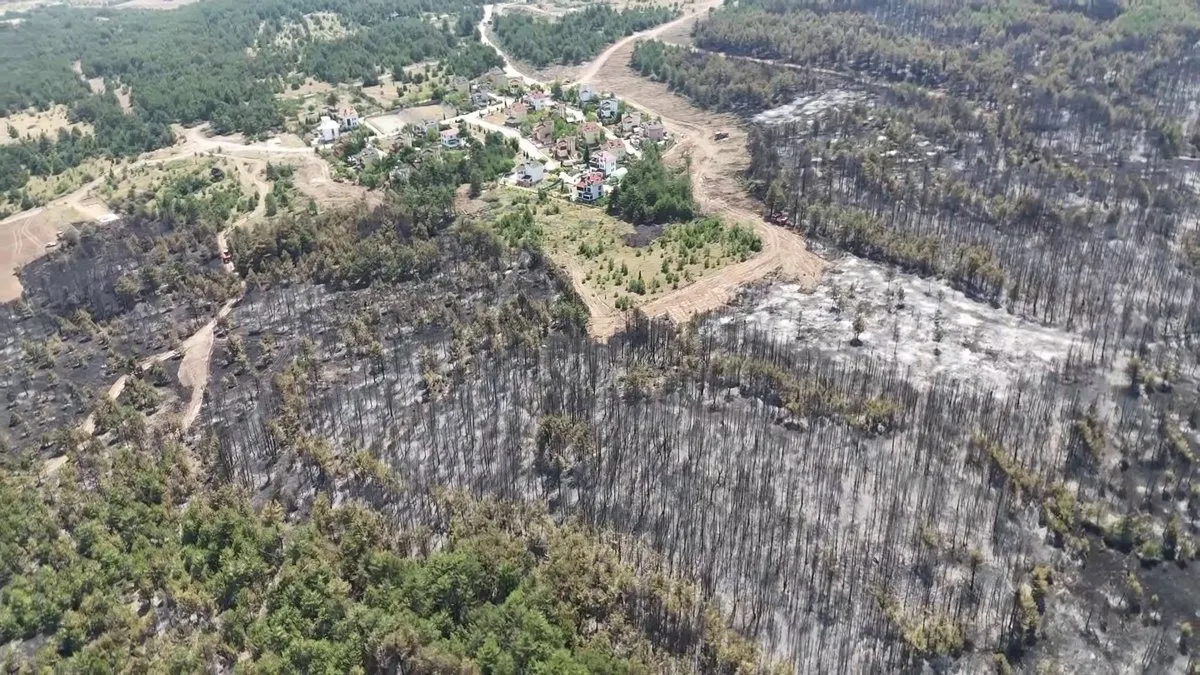 Karabük ilindeki orman yangınları 7 gün sonra kontrol altına alındı