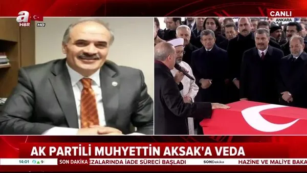 AK Partili Muhyettin Aksak'a son veda