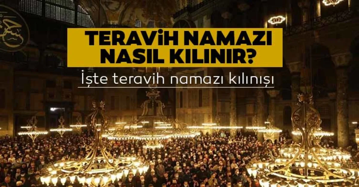Teravi Ritual Teravih namazı kılınışı adım adım açıklandı: Diyanet ile evde teravih ...