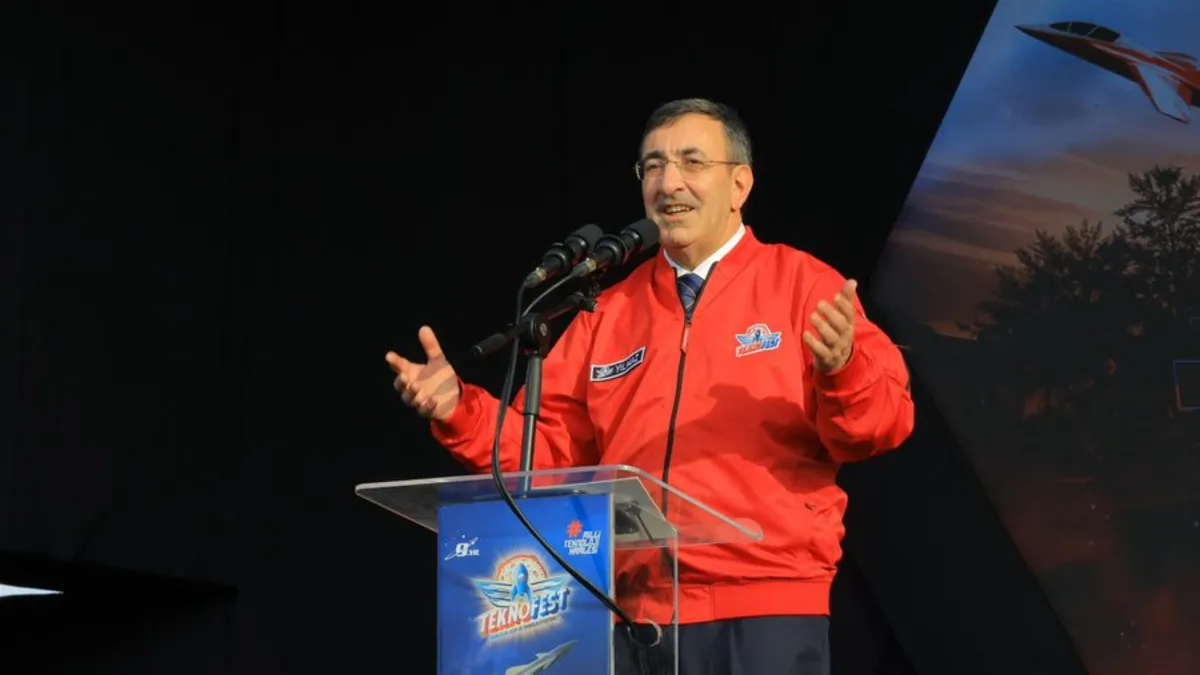 Cevdet Yılmaz TEKNOFEST Güneydoğu’nun kapanışında konuştu
