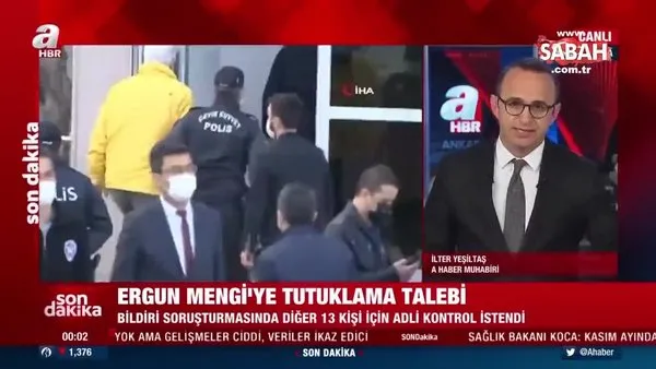 SON DAKİKA HABERİ: Darbe imalı bildiri soruşturmasında Ergun Mengi tutuklama talebiyle mahkemeye sevk edildi | Video