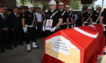 Şehit Başkomiser son yolculuğuna uğurlandı #osmaniye