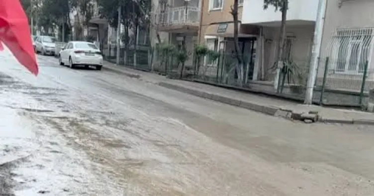Çorlu’da yol çilesi isyan ettirdi