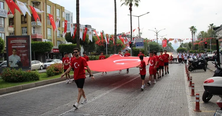 Alanya’da 19 Mayıs coşkuyla kutlandı
