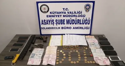 Kütahya’da “Saman satacağız” diye dolandırıcılık yapan 8 şüpheli yakalandı #kutahya