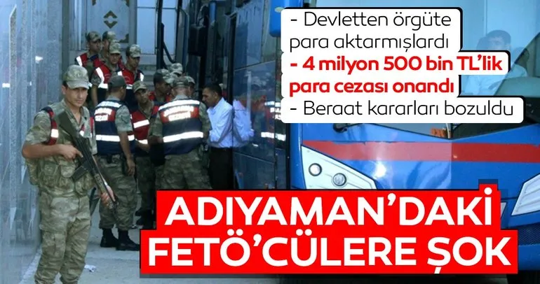 FETÖ’cülerin cezaları onandı beraatleri bozuldu