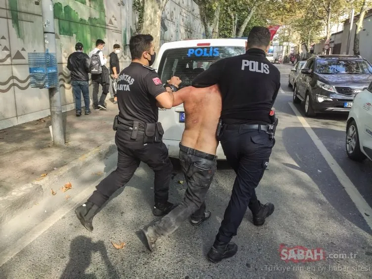 İstanbul’da son dakika! Kağıt toplayıcısı ayılır ayılmaz saldırmaya başladı